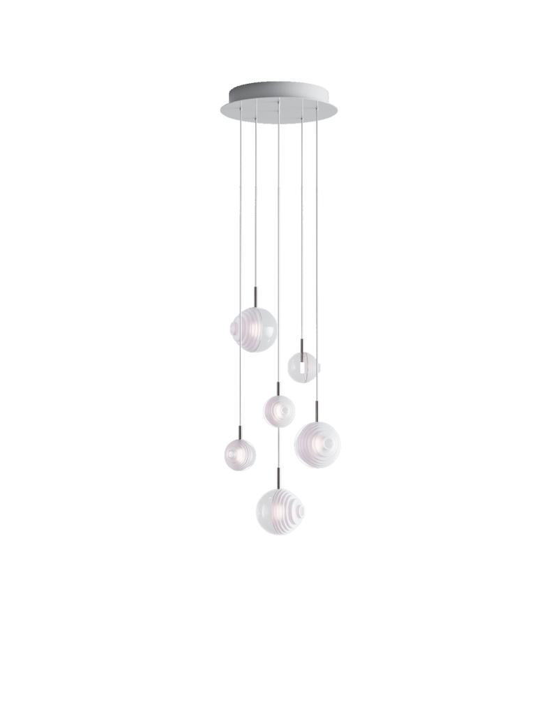 Chandeliers dark & bright star 6 pcs - MyConcept Hong Kong