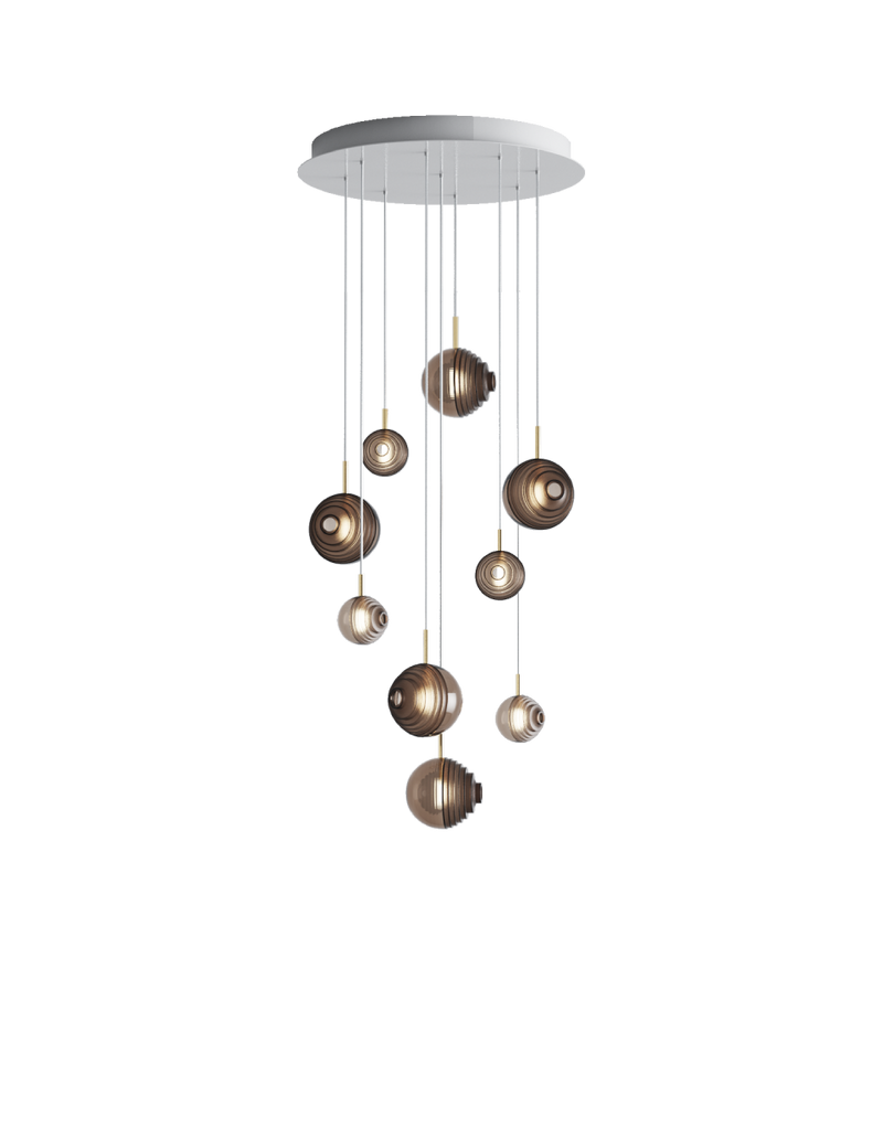 Chandeliers dark & bright star 9 pcs - MyConcept Hong Kong