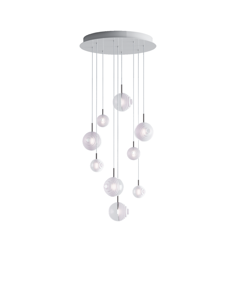 Chandeliers dark & bright star 9 pcs - MyConcept Hong Kong