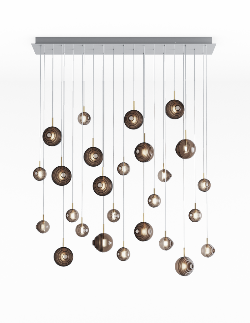 Chandeliers dark & bright star 26 pcs - MyConcept Hong Kong