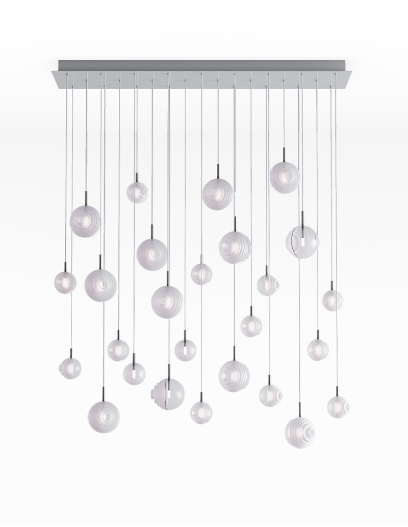 Chandeliers dark & bright star 26 pcs - MyConcept Hong Kong