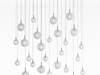 Chandeliers dark & bright star 26 pcs - MyConcept Hong Kong