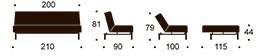 Buri Styletto Sofa - No Arms - MyConcept Hong Kong