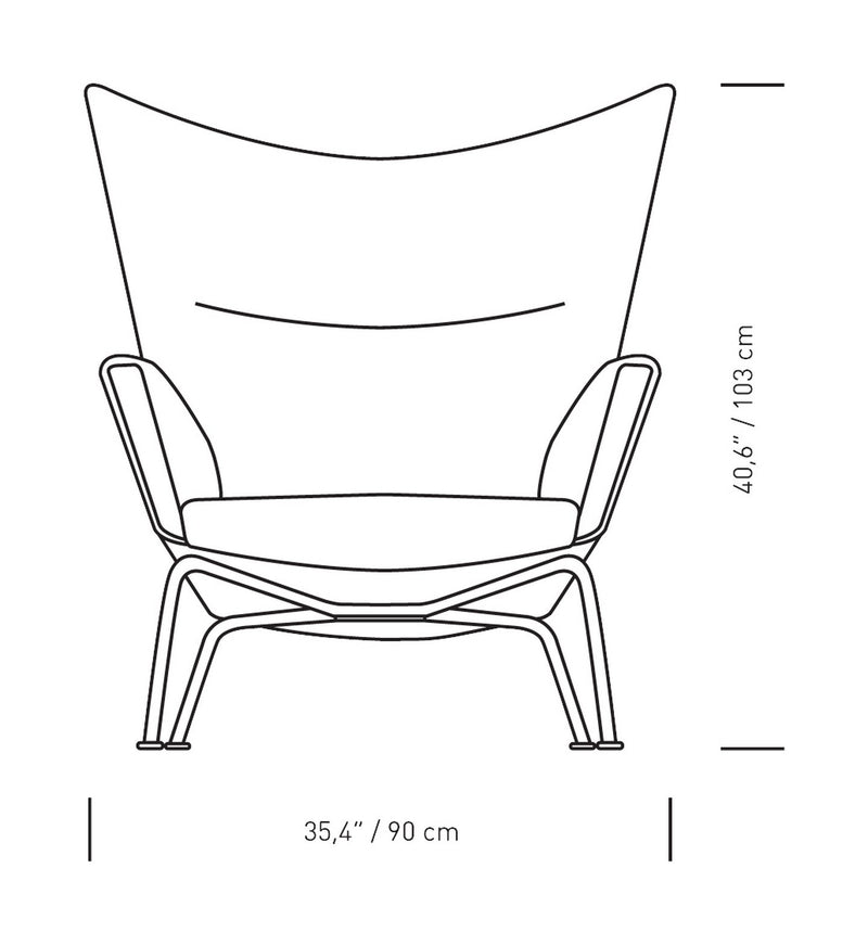 CH445 Wing Chair - MyConcept Hong Kong