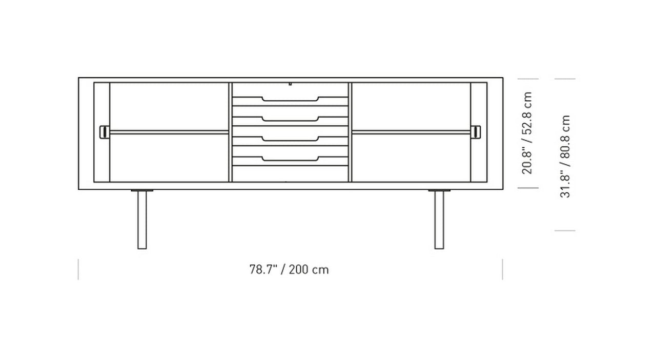 CH825 Credenza - MyConcept Hong Kong