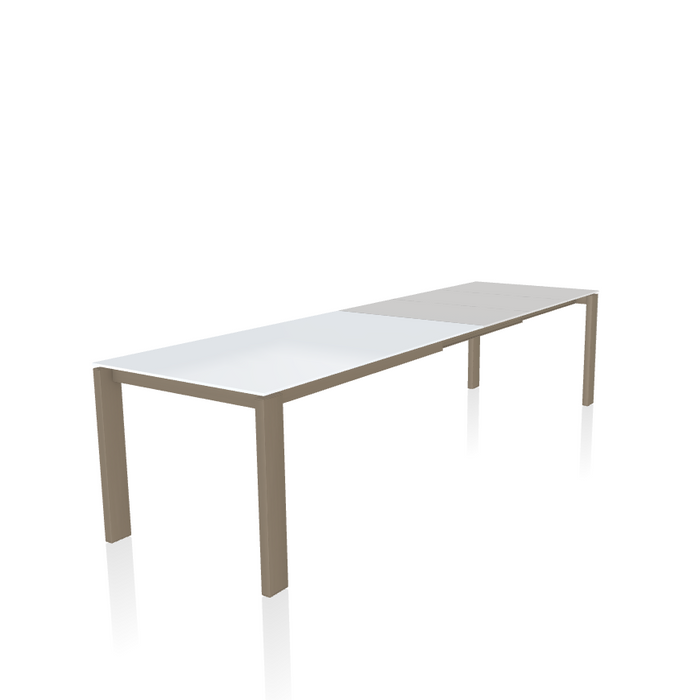 Tom Melamine/Crystal Extendable Table