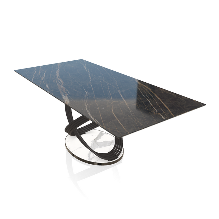 Fusion Rectangular Marble/Ceramic Table