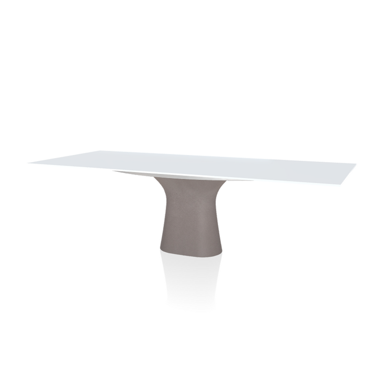 Podium Rectangular Crystal Table - MyConcept Hong Kong