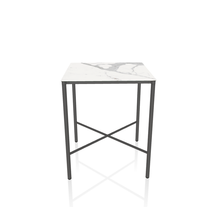 Moon Marble/Ceramic Outdoor High Table