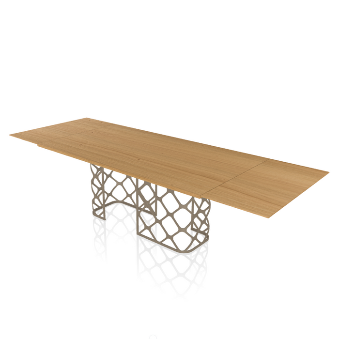 Majesty Extendable Rectangular Wood Table