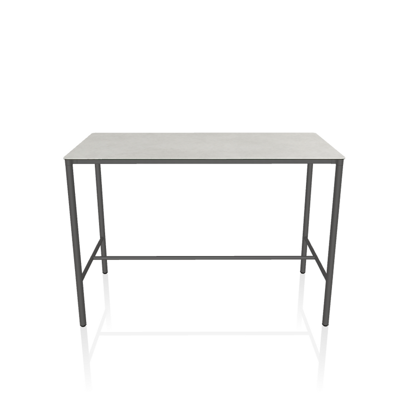 Moon Rectangular Marble/Ceramic Outdoor High Table - MyConcept Hong Kong