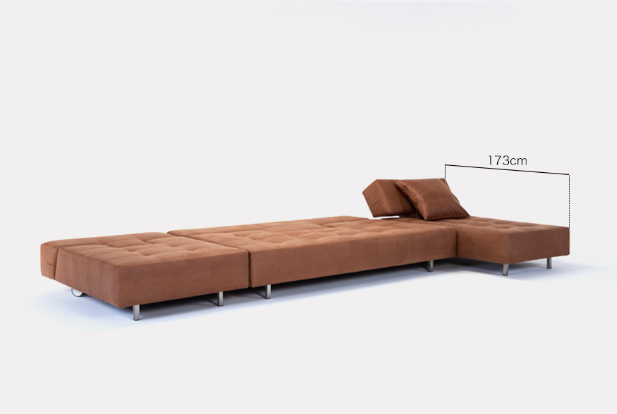 LONG HORN Langhe + Corner & Expansion Sofa Bed