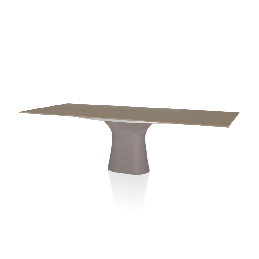 Podium Rectangular Crystal Table — MyConcept Hong Kong