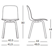 Substance Chair aluminium tube - MyConcept Hong Kong
