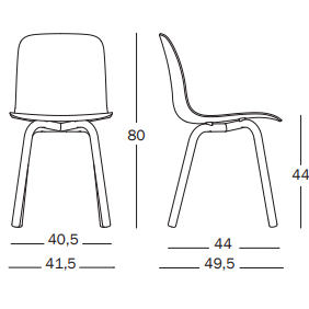Substance Chair aluminium tube - MyConcept Hong Kong