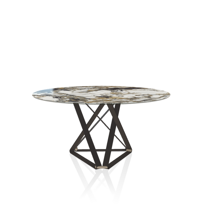 Delta Round Marble/Ceramic Table