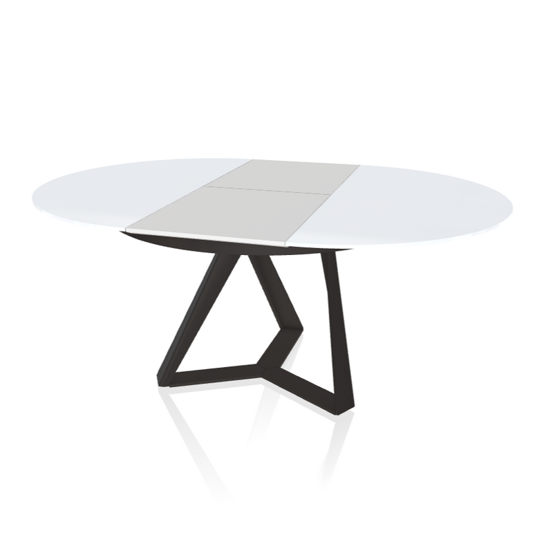 Millennium Extendable Round Crystal Table - MyConcept Hong Kong