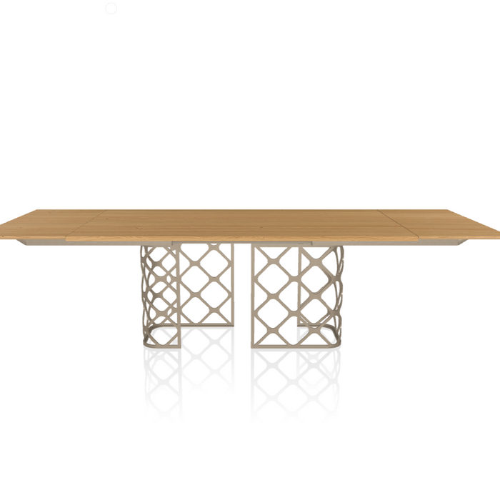 Majesty Extendable Rectangular Wood Table