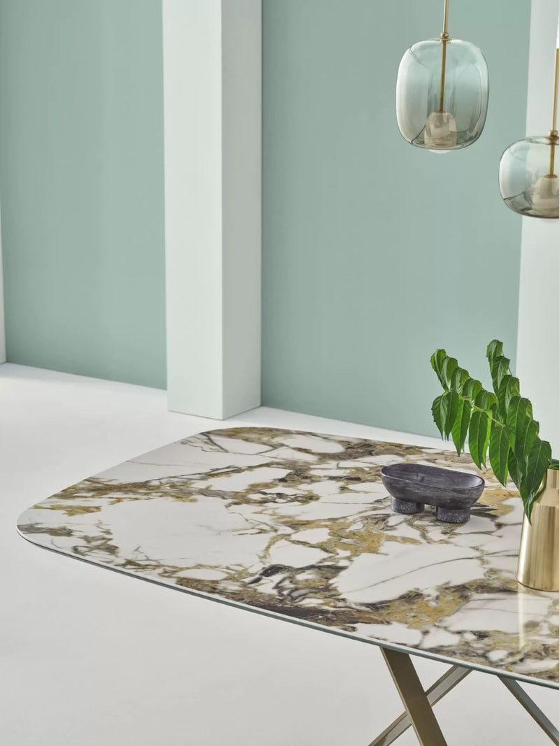 Delta Barrel Marble/Ceramic Table - MyConcept Hong Kong