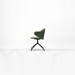 DUA Swivel trestle Chair - Backrest 3(With Armrest) - MyConcept Hong Kong