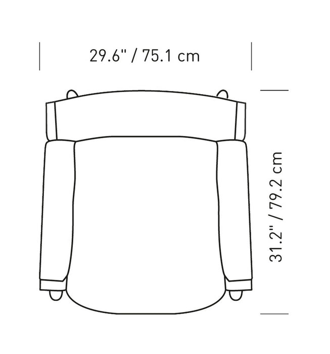 E015 Embrace Lounge Chair - MyConcept Hong Kong