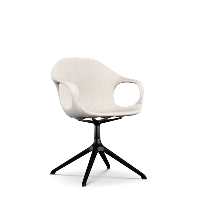 ELEPHANT Swivel Trestle Chair - Fabric Upholstered Seat - MyConcept Hong Kong