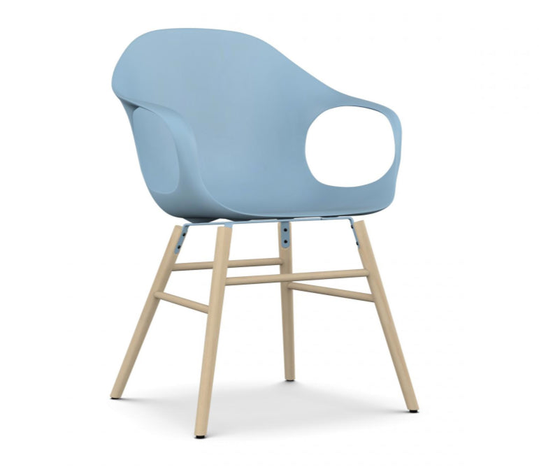 ELEPHANT Wooden Base Chair - Polyurethane Seat - MyConcept Hong Kong