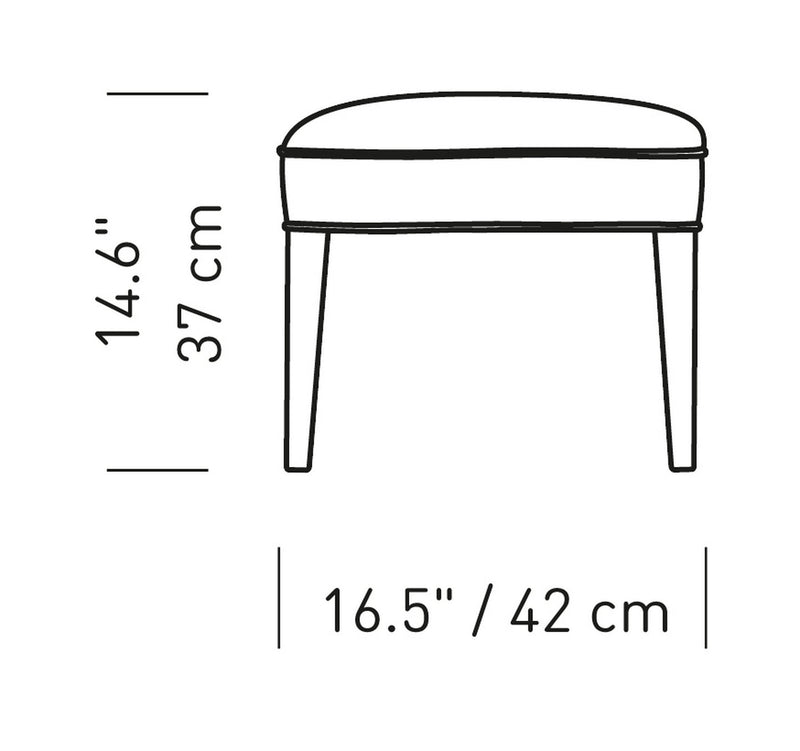 FH420 Heritage Footstool - MyConcept Hong Kong