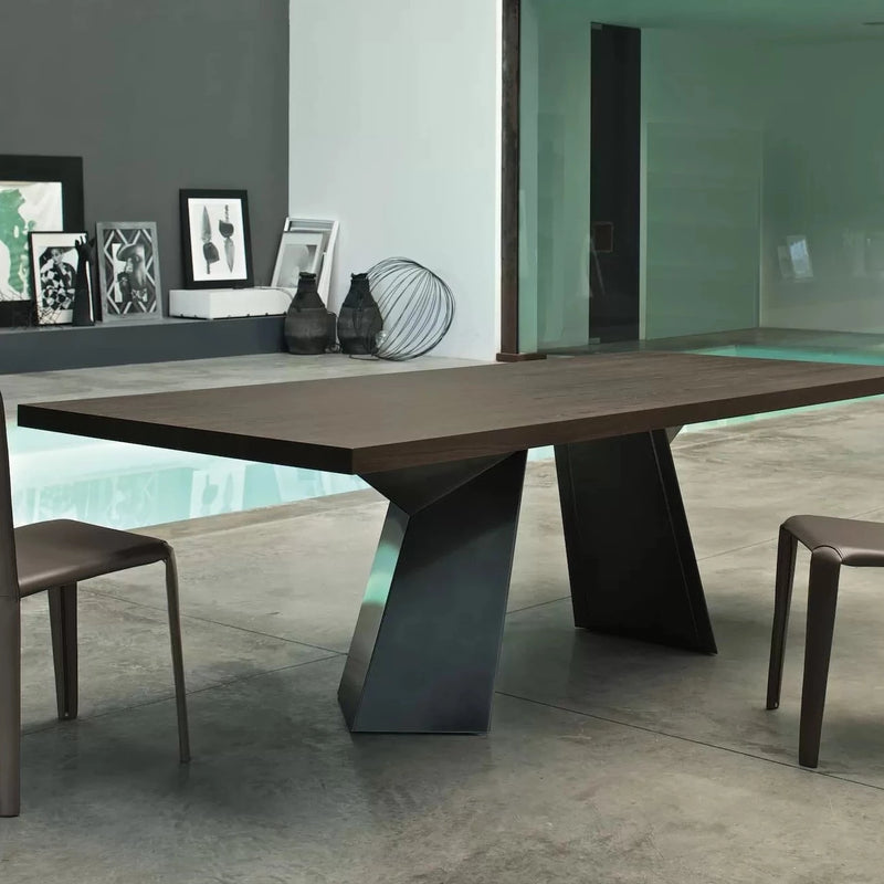 Fiandre Rectangular Wood Table - MyConcept Hong Kong