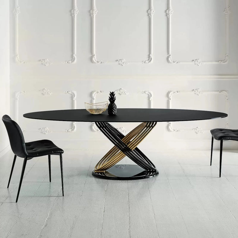 Fusion Elliptical Wood Table - MyConcept Hong Kong