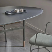 Glamour Elliptical Crystal Table - MyConcept Hong Kong