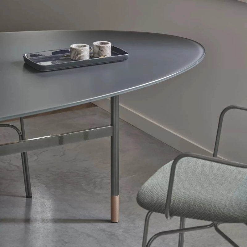 Glamour Elliptical Crystal Table - MyConcept Hong Kong
