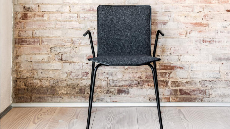 SM 802 Dining Armchair (Upholstered Shell) - MyConcept Hong Kong