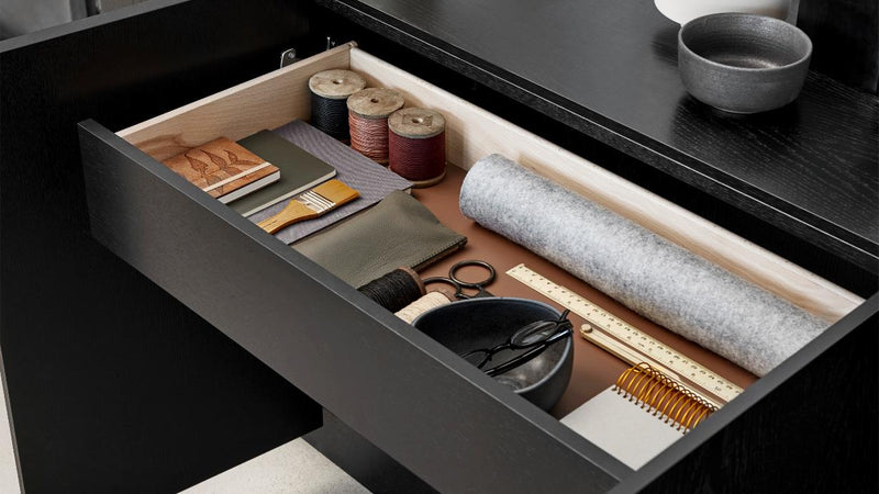 SM 404 Sideboard (4 Doors / 3 Short Shelves / 1 Long Shelf and Drawer) - MyConcept Hong Kong