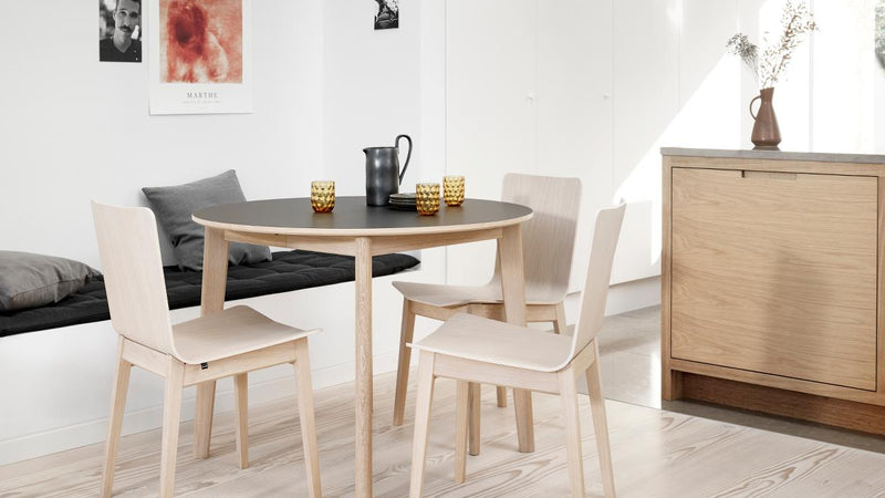 SM 807 Dining Chair Wooden Legs (Veneered Shell) - MyConcept Hong Kong