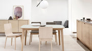 SM 807 Dining Chair Wooden Legs (Veneered Shell) - MyConcept Hong Kong