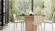 SM 807 Dining Chair Wooden Legs (Veneered Shell) - MyConcept Hong Kong
