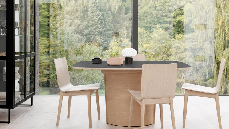 SM 807 Dining Chair Wooden Legs (Veneered Shell) - MyConcept Hong Kong