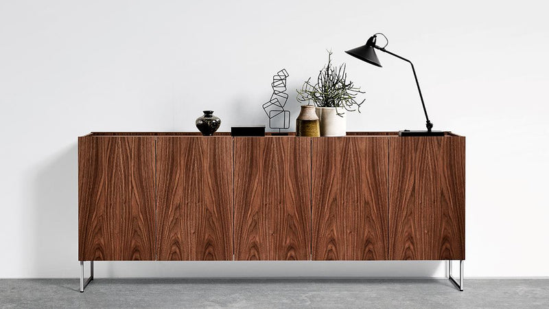 SM 405 Sideboard (5 Doors / 5 Short Shelves / 1 Long Shelf and Drawer) - MyConcept Hong Kong