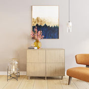 SM 412 Sideboard (2 Wooden Doors / 2 Long Shelves) - MyConcept Hong Kong