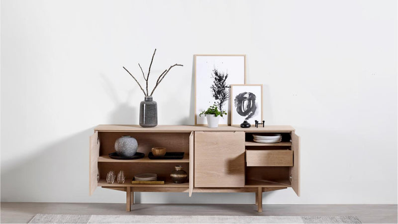 SM 306 Sideboard (4 doors / 1 Long and 2 Short Shelf / 2 Drawer) - MyConcept Hong Kong