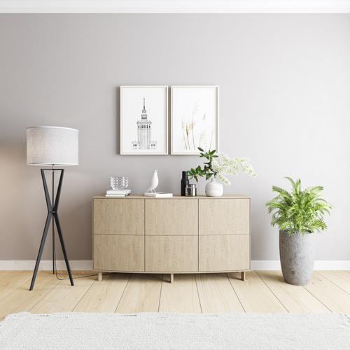 SM 413 Sideboard (3 Doors / 5 Short Shelves / 1 Drawers) - MyConcept Hong Kong