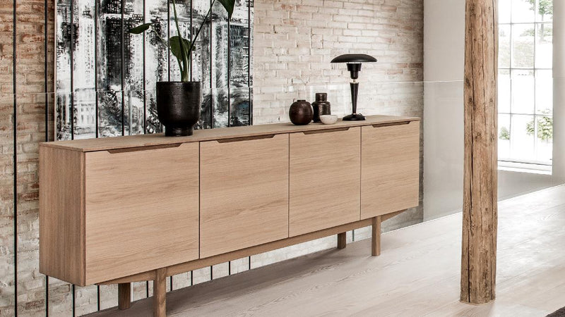 SM 306 Sideboard (4 doors / 1 Long and 2 Short Shelf / 2 Drawer) - MyConcept Hong Kong
