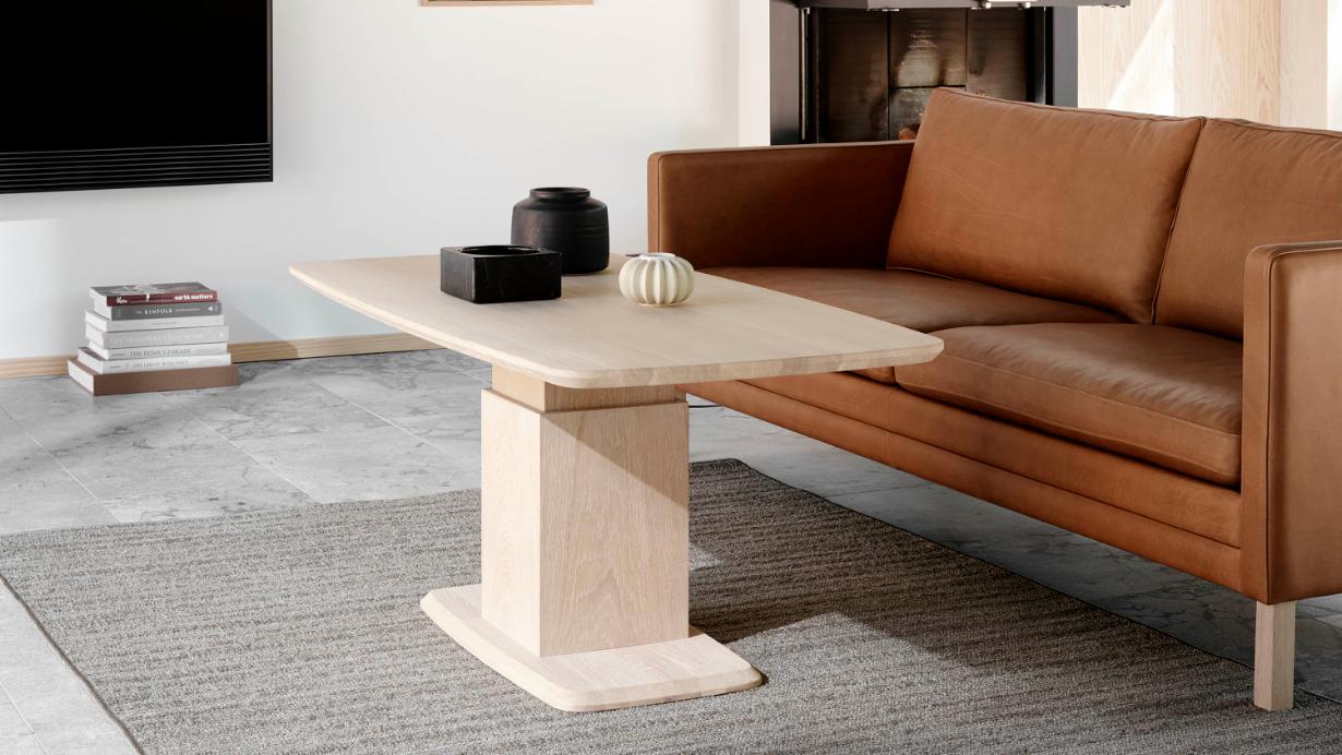 SM 244 Rectangular Top Coffee Table - MyConcept Hong Kong