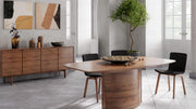 SM 544 Sideboard (2 Folding Doors/1 Long Shelf/3 Short Shelves/2 Drawers) - MyConcept Hong Kong