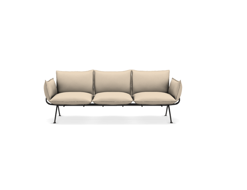 Officina Three-seater sofa