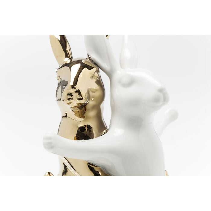 Deco Figurine Hugging Rabbits - MyConcept Hong Kong