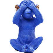 Money Box Monkey Mizaru Blue - MyConcept Hong Kong