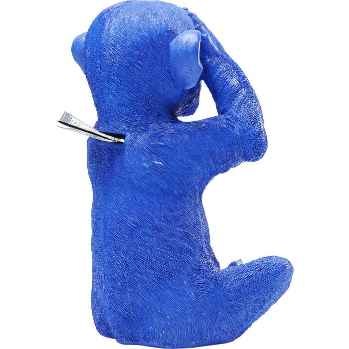 Money Box Monkey Mizaru Blue - MyConcept Hong Kong