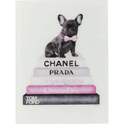 Picture Glass Fashion Dog 60x80cm - MyConcept Hong Kong